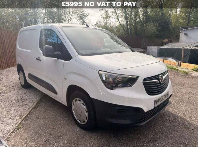 2019 Vauxhall Combo 2000 1.6 Turbo D 75ps H1 Edition Van PANEL VAN DIESEL Manual