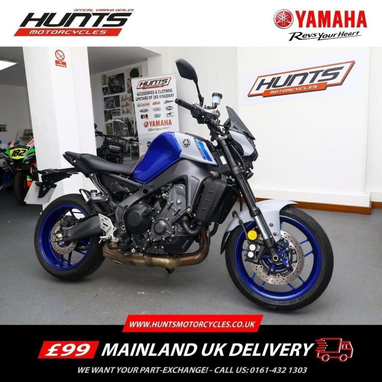 2021, '21 Yamaha MT09. 1 Owner. JUST 1,569 MILES. Lovely Bike Throughout. £6,995