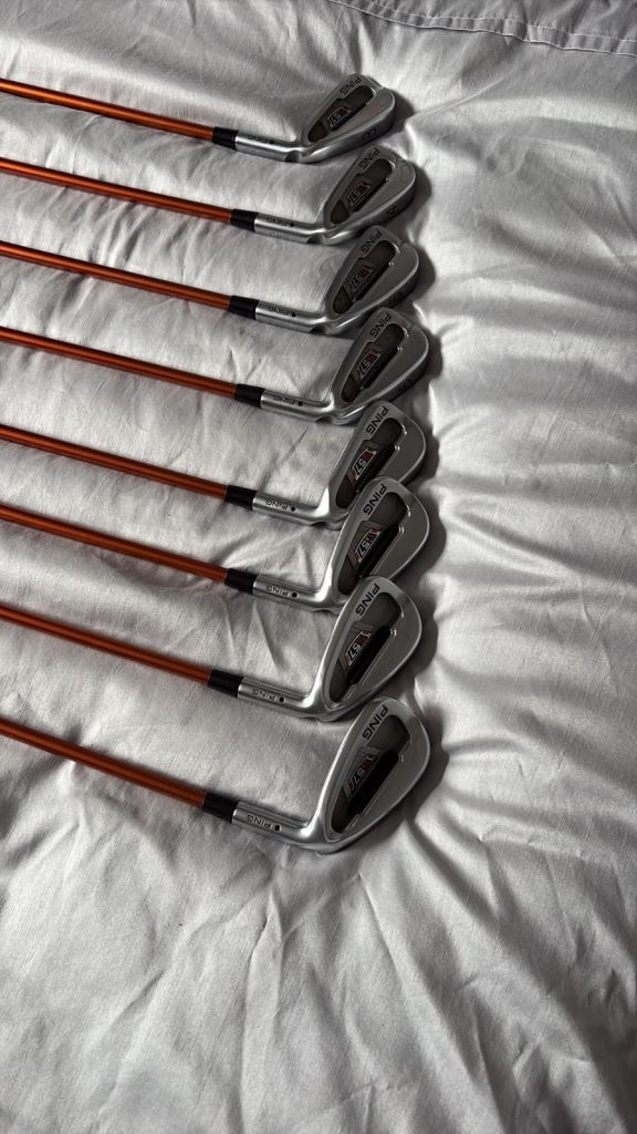 **Beautiful Full Set of PING S57 Golf Irons (3-PW)**