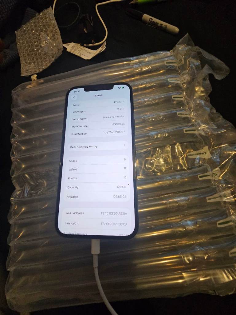 Iphone 12 pro max 5g 128gb unlocked £250