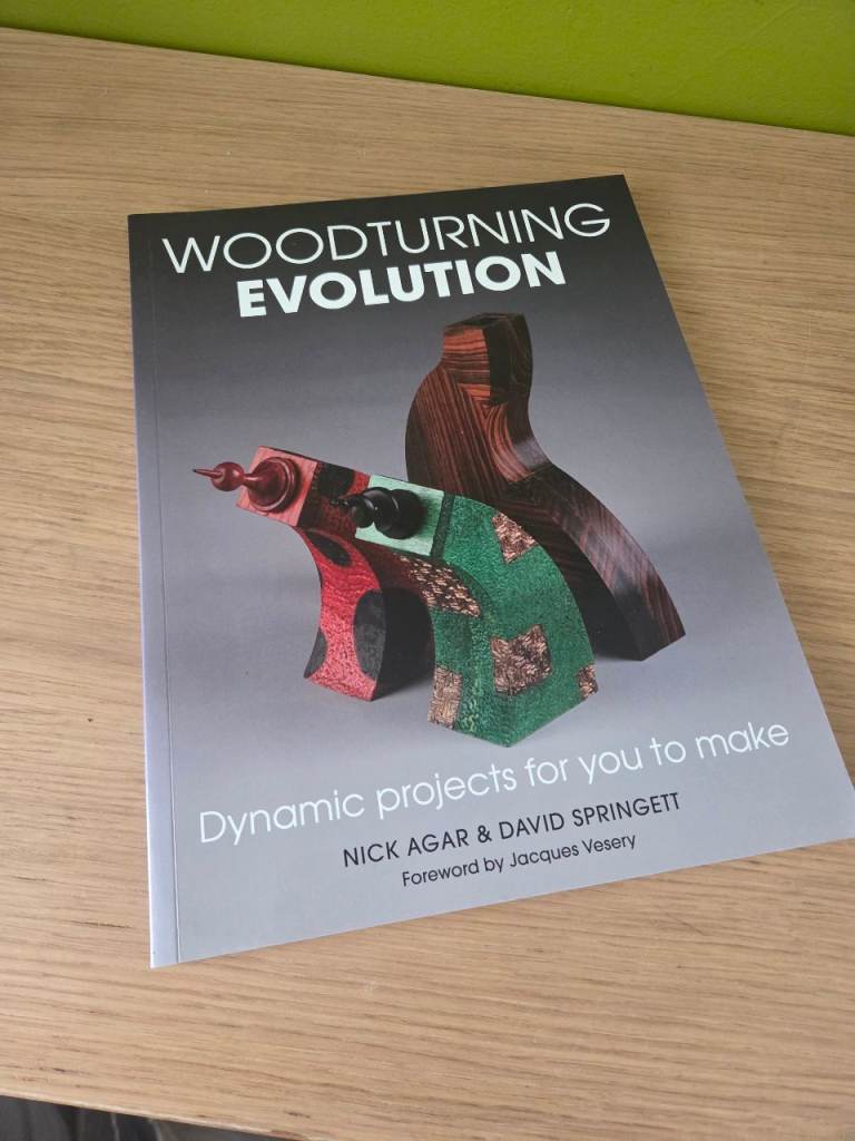 Nick Agar David Springett lathe woodturning evolution book wood turning 
