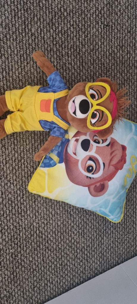 Haven Seaside Squad, Jazz soft toy and cushion 