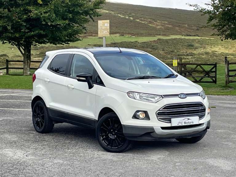 FORD ECOSPORT 1.0 EcoBoost 140 Titanium S 5dr Man, petrol, white + new timing