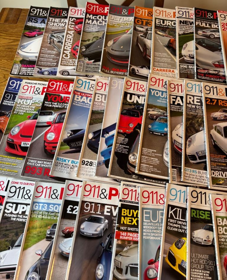 911 & Porsche World Magazine. 2009/10/11. £4 each. 39 copies available.