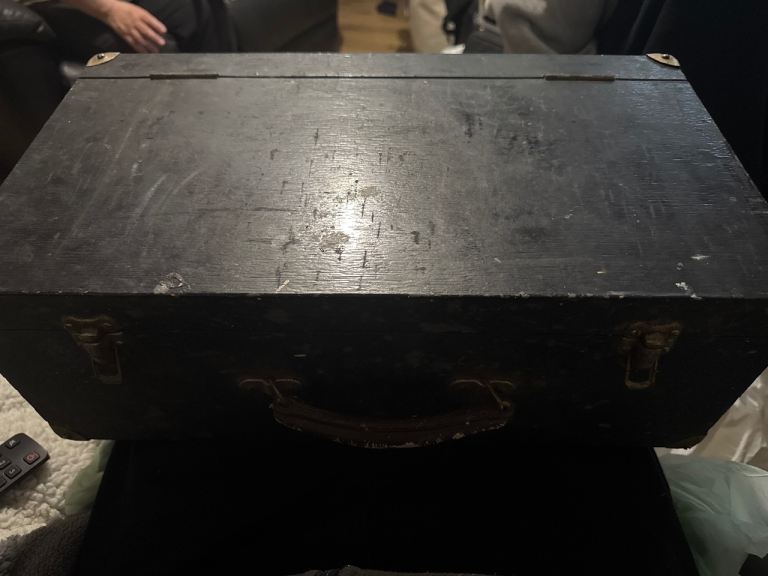 Small vintage carpenters tool box 