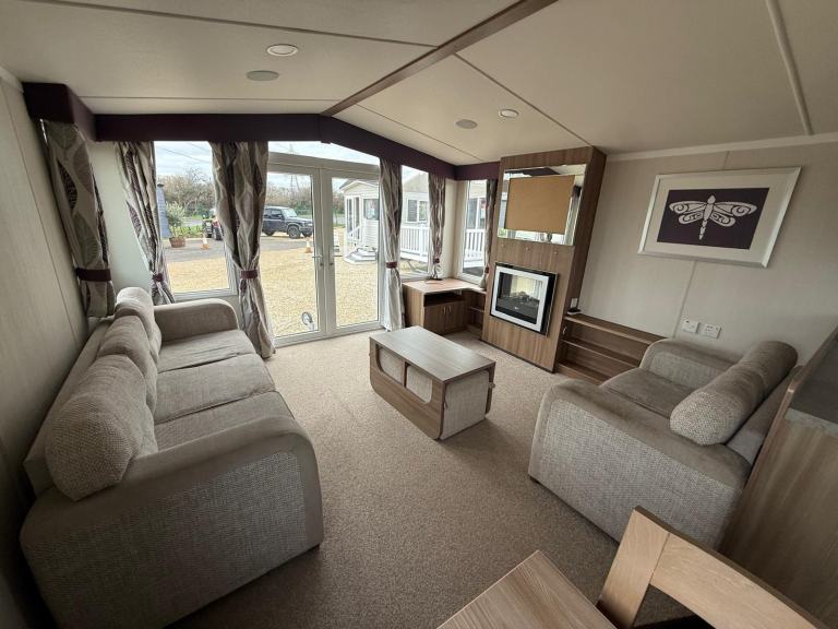  SWIFT BORDEAUX 38X12FT • 2 BED • DG • CH • STATIC CARAVAN • OFF-SITE SALE