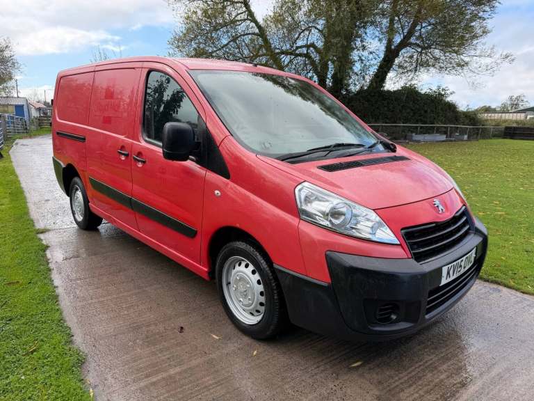 2015 PEUGEOT EXPERT LWB 1.6 HDI 5 SPEED MANUAL DIRECT ROYAL MAIL ONLY 42K MILES!