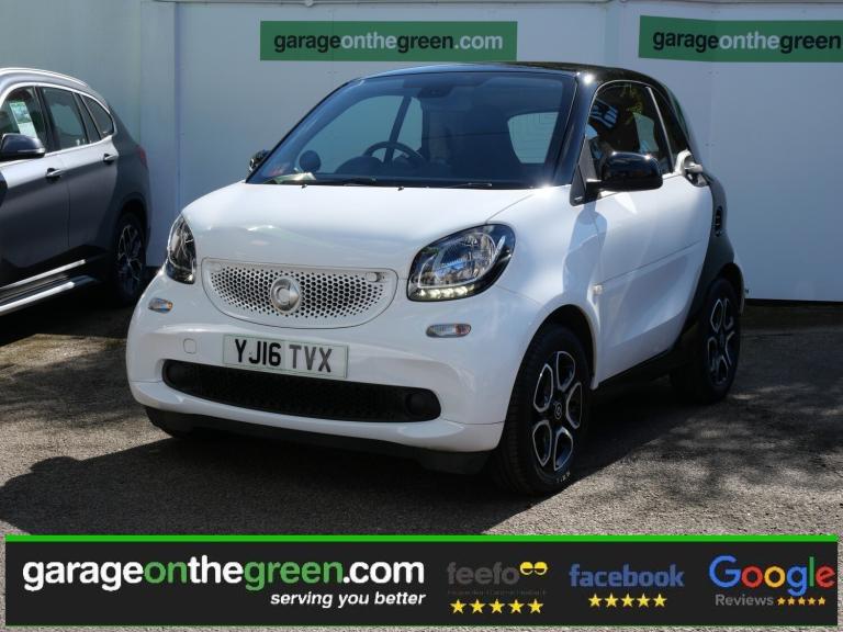 2016 Smart ForTwo 1.0 Prime (Premium) Coupe Twinamic Euro 6 (s/s) 2dr Only