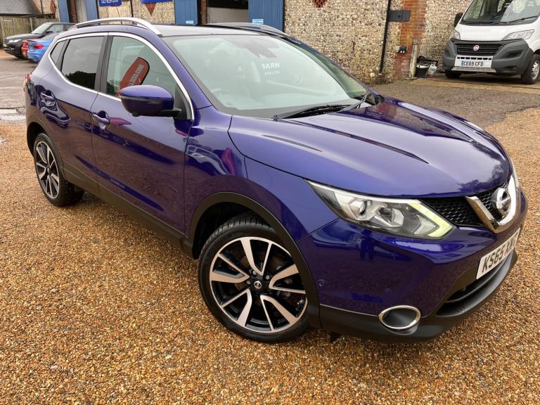 2016 Nissan Qashqai 1.6 DCi AUTO. Diesel. Automatic. High Spec SUV. Px Swap