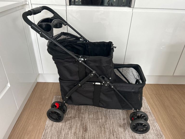 Double dog pram