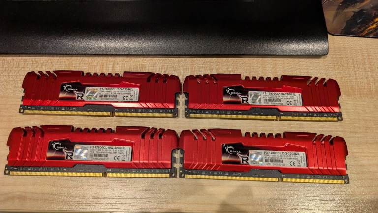 image for  G.SKILL F3-12800CL10Q-32GBZL Ripjawsz 24GB 2X8GB and 2x4GB DDR3-1600 Memory Kit