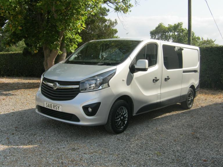 2018 Vauxhall Vivaro 2900 1.6CDTI 120PS Sportive H1 Van PANEL VAN Diesel Manual