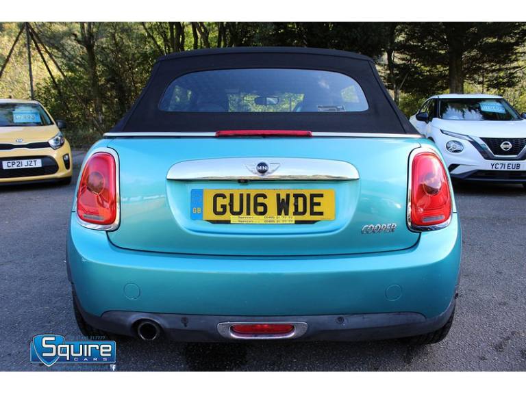 2016 MINI Convertible Cooper Convertible Petrol Manual