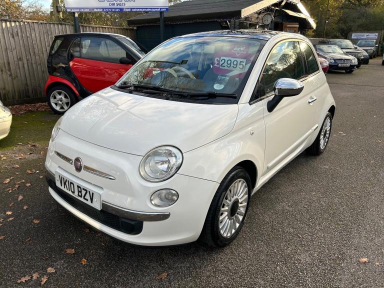 2010 Fiat 500 1.2 Lounge Hatchback 3dr Petrol Manual Euro 5 (s/s) (69 bhp)