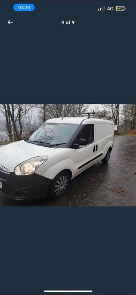 Vauxhall, COMBO, Panel Van, 2014, Manual, 1598 (cc)