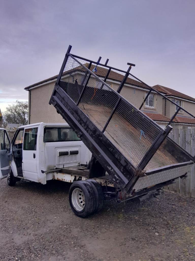 Transit Tipper Unit with cage