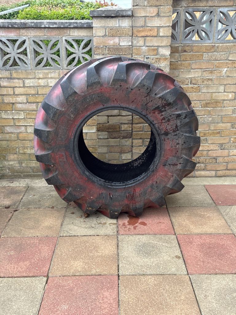 Tractor tyre for strength / fitness training