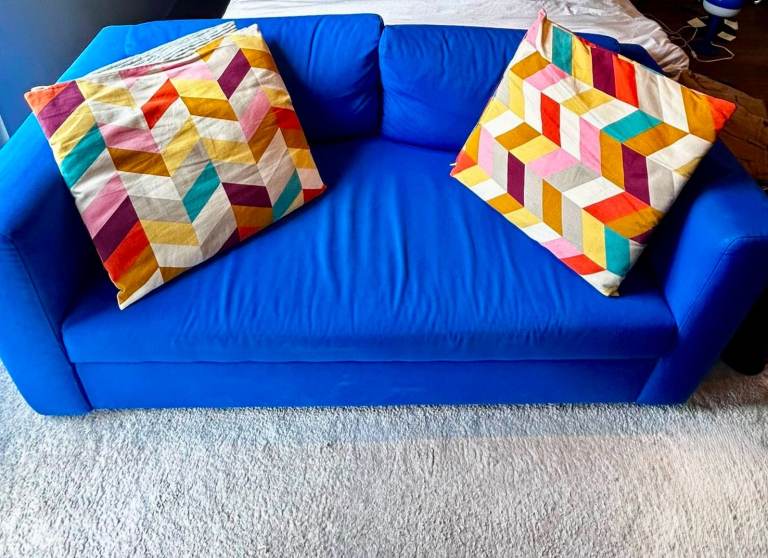 Sofa Ikea Skonaback - Blue