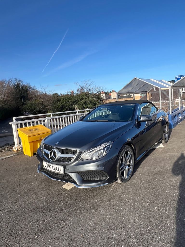 Mercedes-Benz, E CLASS, Convertible, 2016, Semi-Auto, 2143 (cc), 2 doors