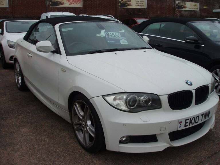 2010 10 BMW 1 SERIES 2.0 120D M SPORT CONVERTIBLE 2DR DIESEL MANUAL EURO 5 (177