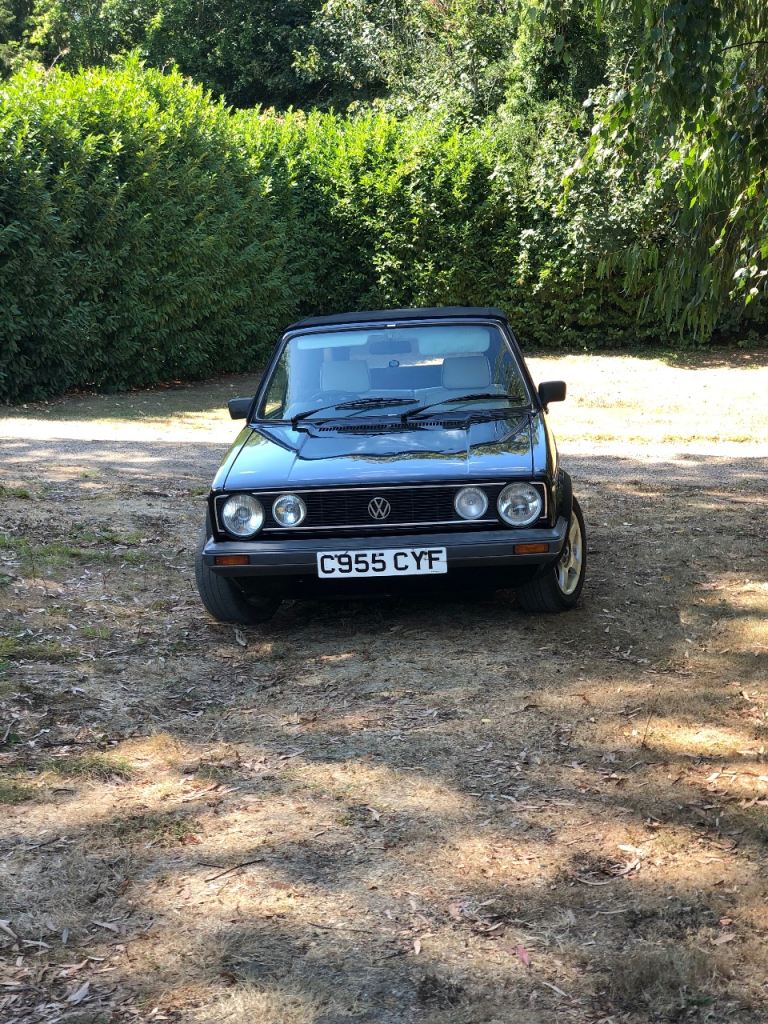  VW GOLF MK1, 1 year MOT,convertible automatic 