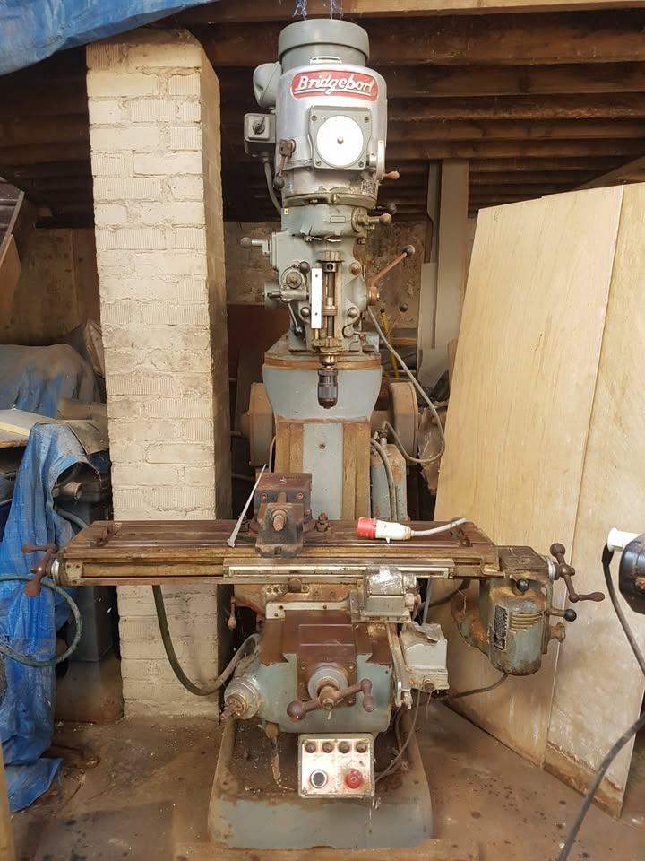 Bridgebort Milling Machine by Adcock-Shipley
