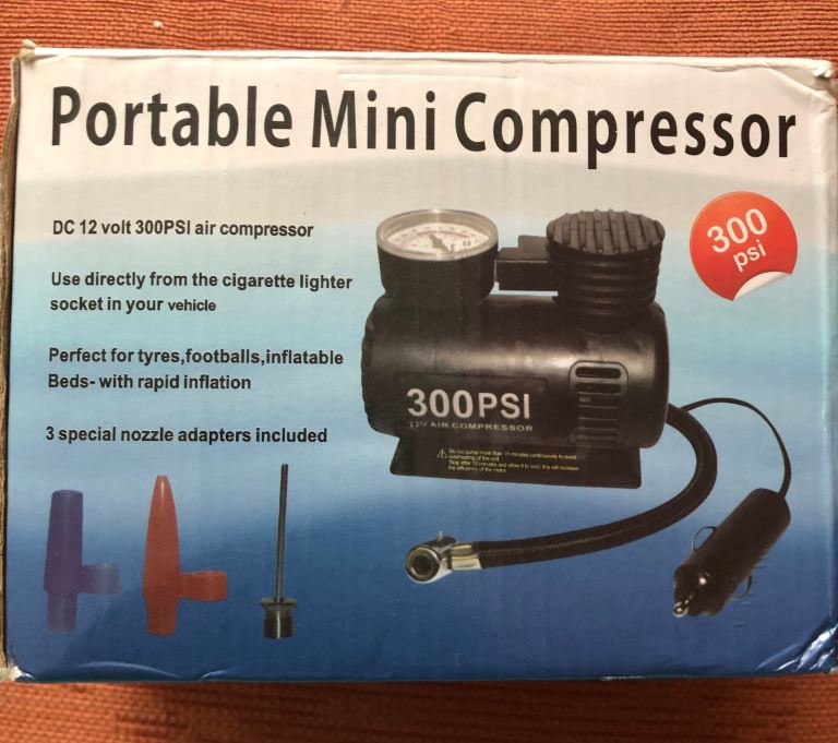Portable mini compressor