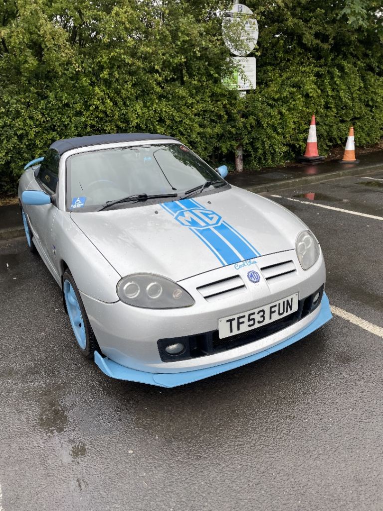 MG TF Cool Blue limited edition
