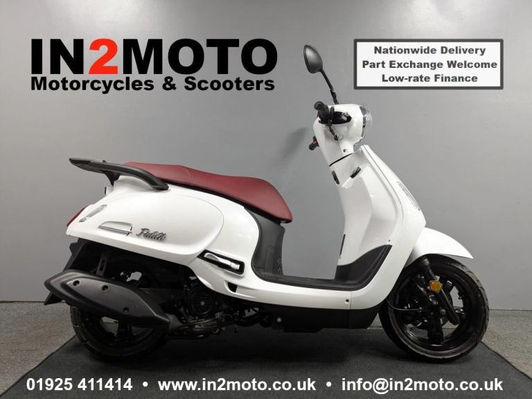 2026 (26) SYM Fiddle III 50cc in White