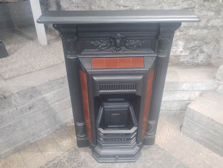 Fireplace cast iron Edwardian / Victorian