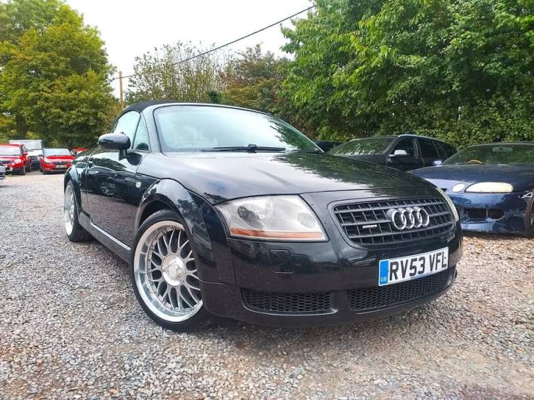 2003 AUDI TT 1.8T 225 (BAM ENGINE) QUATTRO 6-SPEED MANUAL CONVERTIBLE. 86K MILES