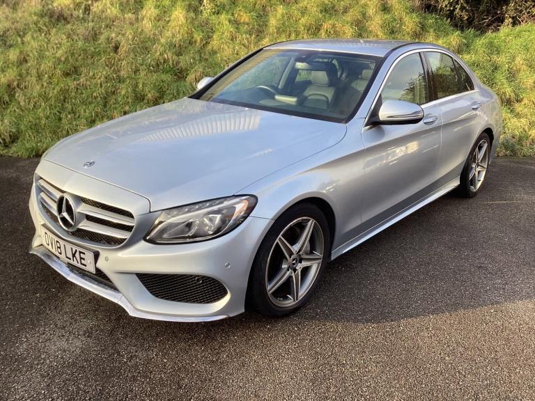 2018 Mercedes-Benz C Class C220d AMG Line 4dr 9G-Tronic SALOON Diesel Automatic