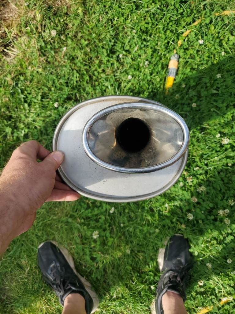 Peugeot 206gti stainless backbox