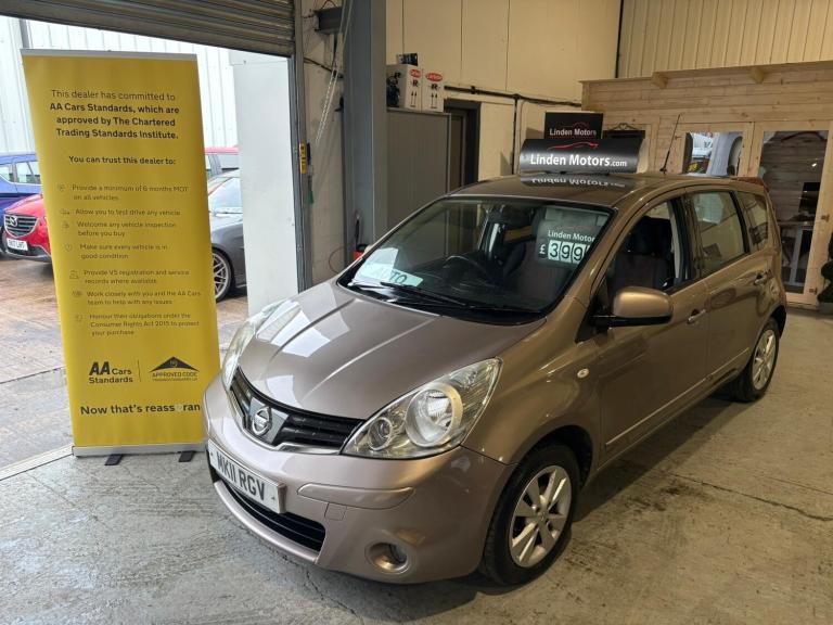 2011 Nissan Note 1.6 Acenta 5dr Auto MPV Petrol Automatic