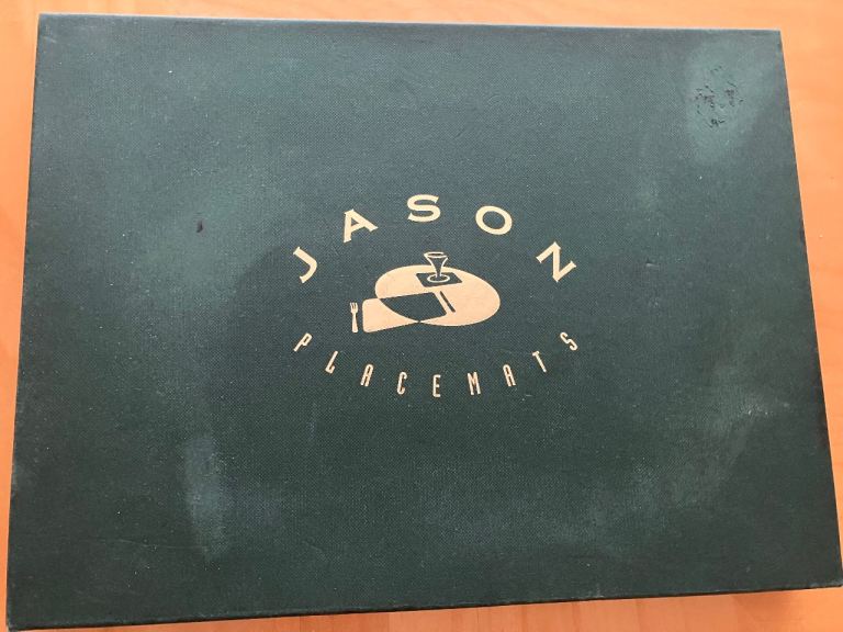 4 JASON PLACEMATS ** STILL AVAILABLE **