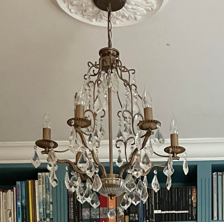 Excellent Condition - Brass Chandelier 