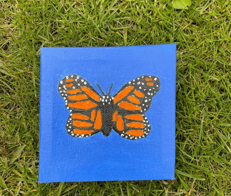 Butterfly painting 