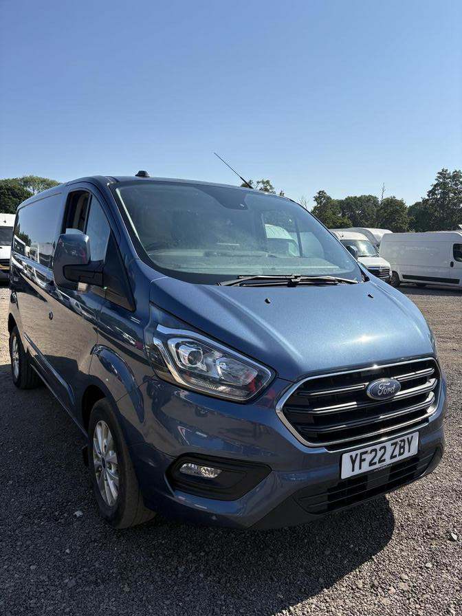 2022 Ford Transit Custom 2.0 EcoBlue 130ps Low Roof Limited Van PANEL VAN DIESEL Manual