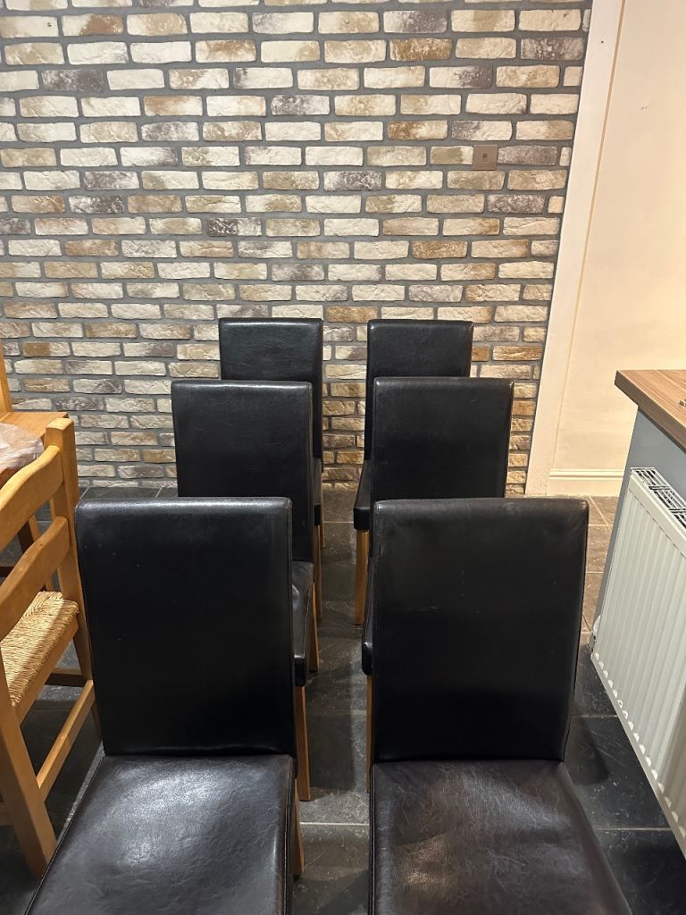 Black chairs