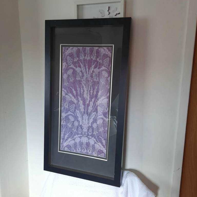 Côtē Table picture, heavy frame 98 cm x 53 cm