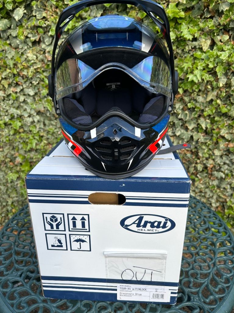 Arai tour x5 crash helmet 