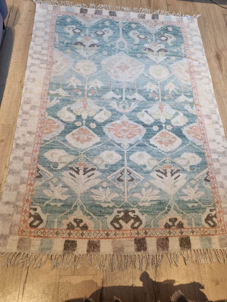 image for Chenille cotton rug 5'x 7'