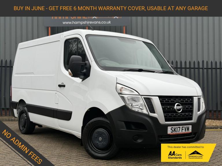 2017 Nissan NV400 2.3 dCi 33 SE Panel Van 5dr Diesel Manual FWD L1 H1 Euro 6 (110 ps) Panel Van D...