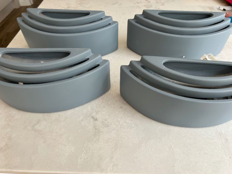 Retro style wall lights 