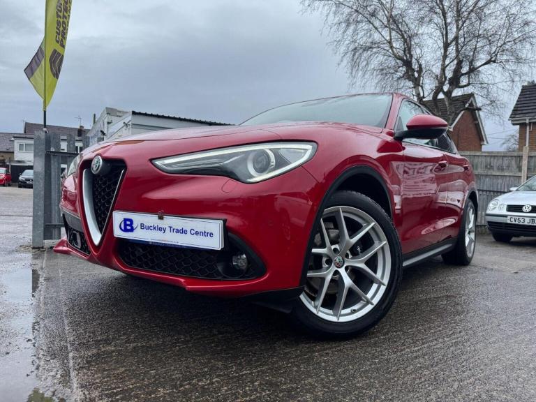 ALFA ROMEO STELVIO 2.2 TD Milano Edizione Auto Q4 AWD Euro 6 (s/s) 5dr Red Auto