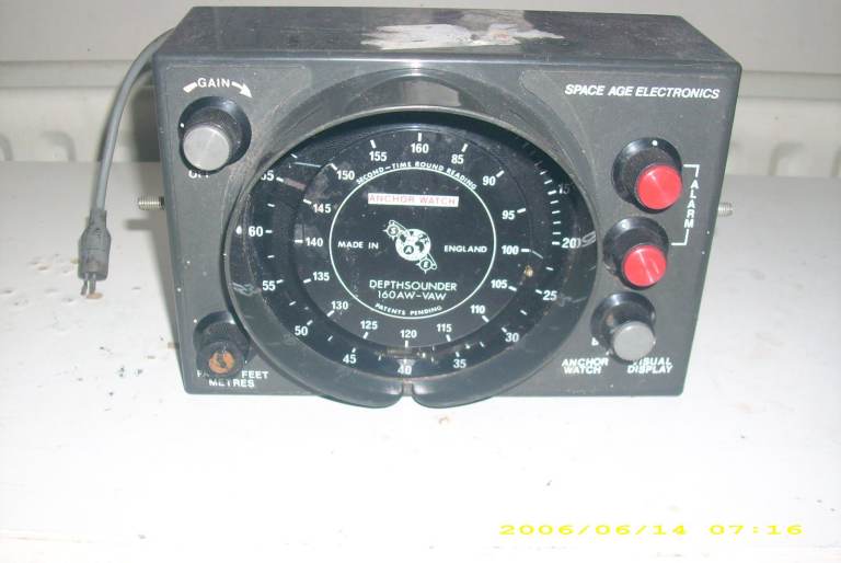 Boat echo sounder