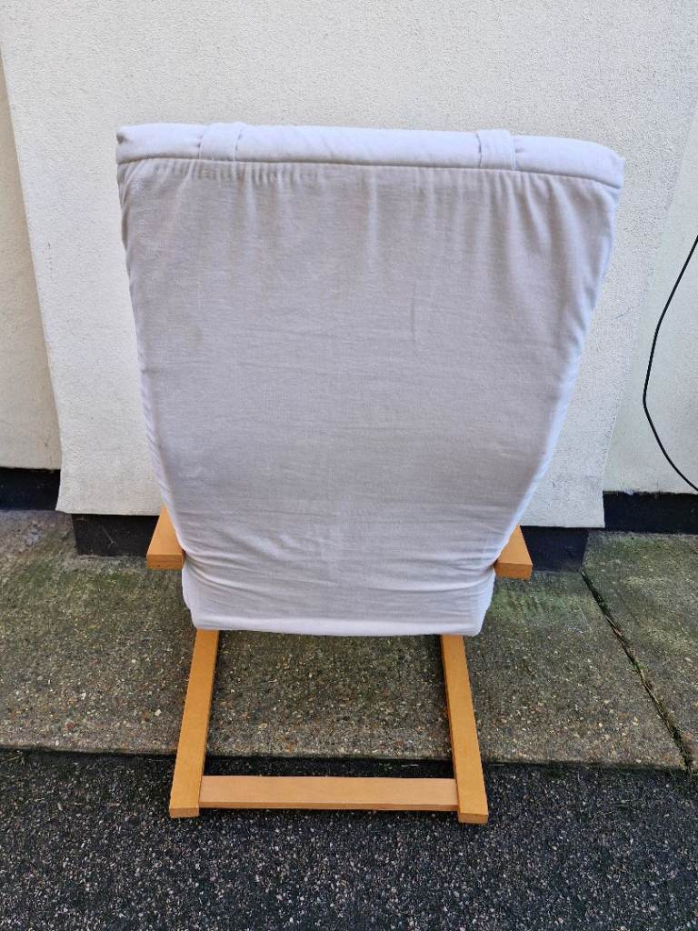 Ikea Poang Chair in Off White