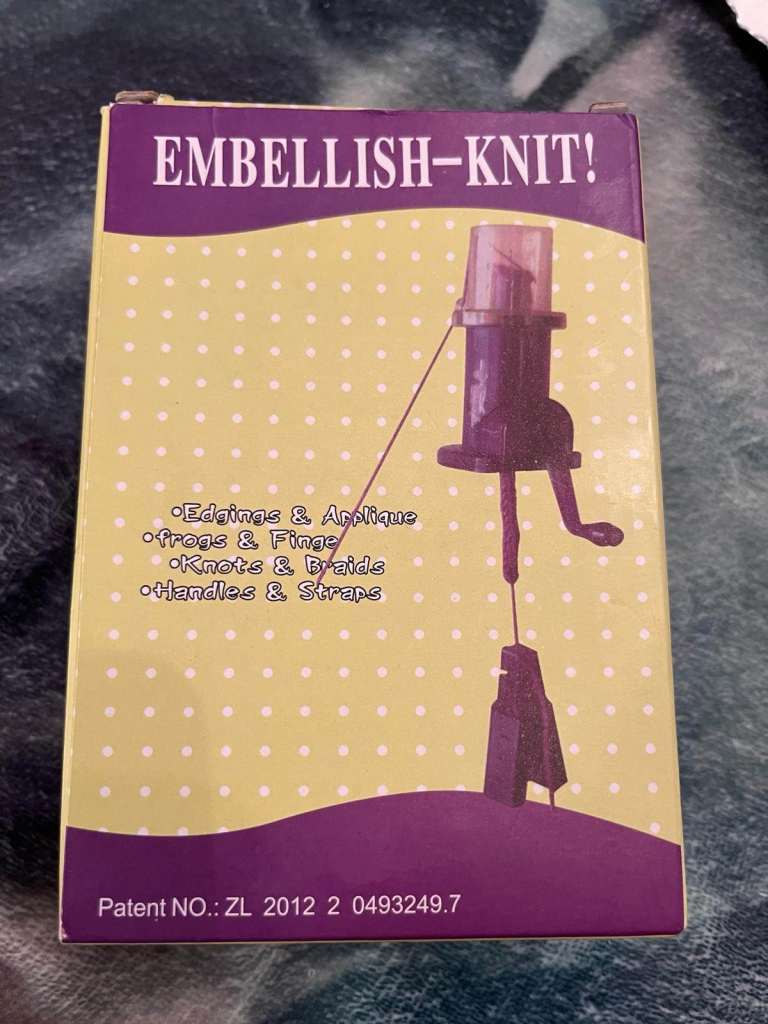 New Embellish-Knit Machine