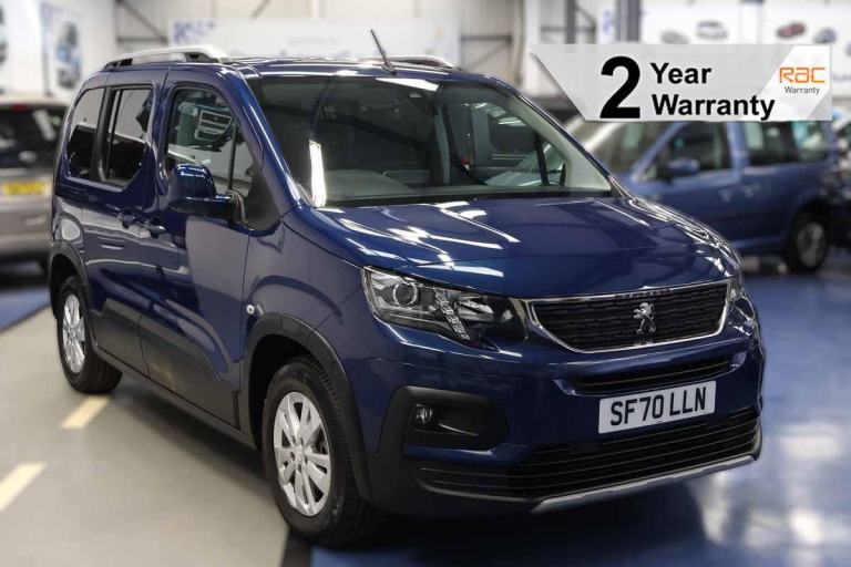 2020(70) Peugeot Rifter 1.5 HDi Allure 3 Seat Wheelchair Accessible Auto WAV