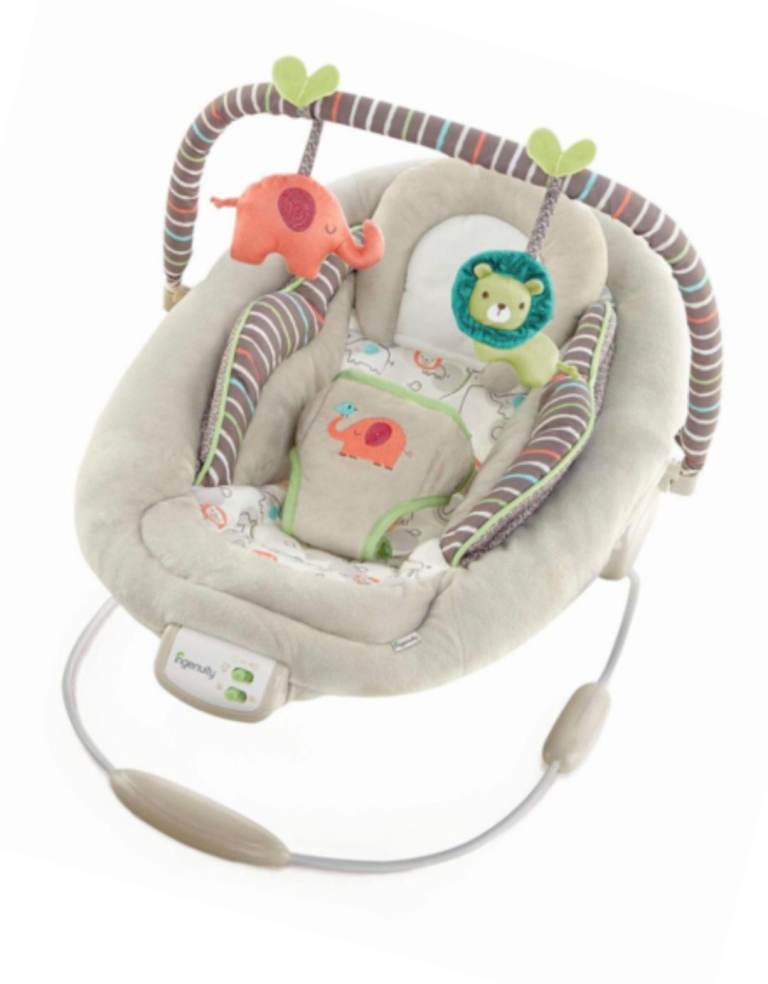 Baby Bouncer with Toy Bar – Good Condition